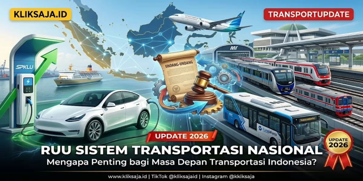 Mengenal RUU Sistem Transportasi Nasional, Mengapa Penting bagi Masa Depan Transportasi Indonesia? (Ilustrasi gambar )