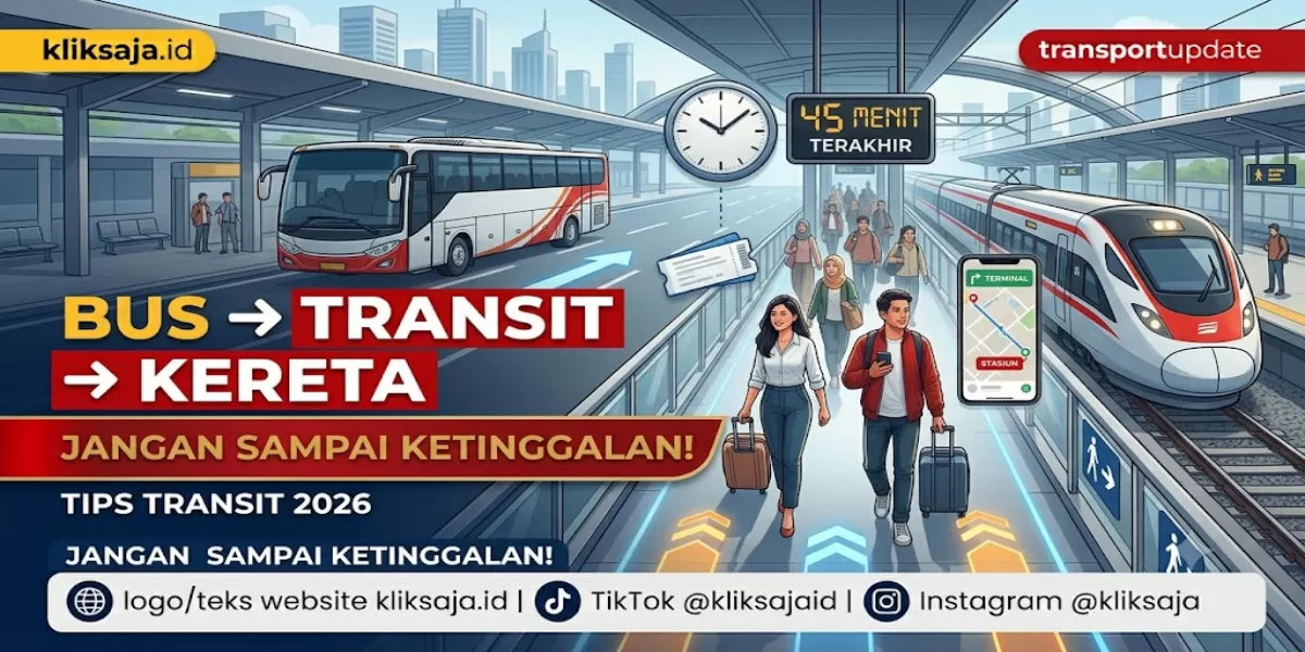 Cara Pindah dari Terminal ke Stasiun dengan Transportasi Umum 2026, Ini Tips Transit Bus ke Kereta Tanpa Ketinggalan (Ilustrasi gambar )