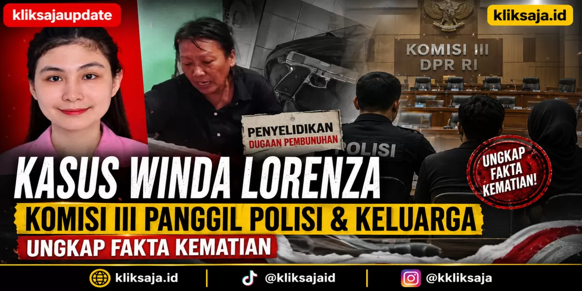 Kasus Winda Lorenza Gowasa Terbaru 2026, Komisi III DPR Panggil Polisi dan Keluarga untuk Ungkap Fakta Kematian (Komisi III DPR RI akan memanggil sejumlah pihak terkait kasus kematian Winda Lorenza Gowasa. (Instagram/justiceforwindalorenza2))