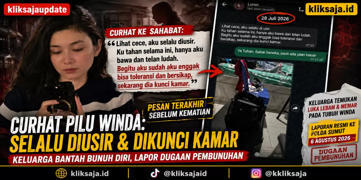 Chat Winda Lorenza Gowasa Sebelum Meninggal Viral, Ungkap Kondisi Rumah, Rencana Jual Rumah dan Buka Usaha (Pesan Winda Lorenza Gowasa kepada sahabat dekat mengenai kondisi di rumah mantan suaminya di Medan, Sumatera Utara. (Instagram/michellebuulolo - sahabatloren))