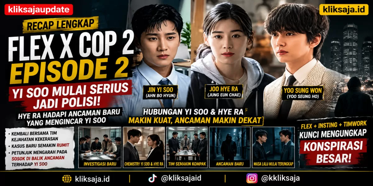 Recap Lengkap Flex X Cop 2 Episode 2, Jin Yi Soo Mulai Serius Jadi Polisi dan Joo Hye Ra Hadapi Ancaman Baru (SBS )