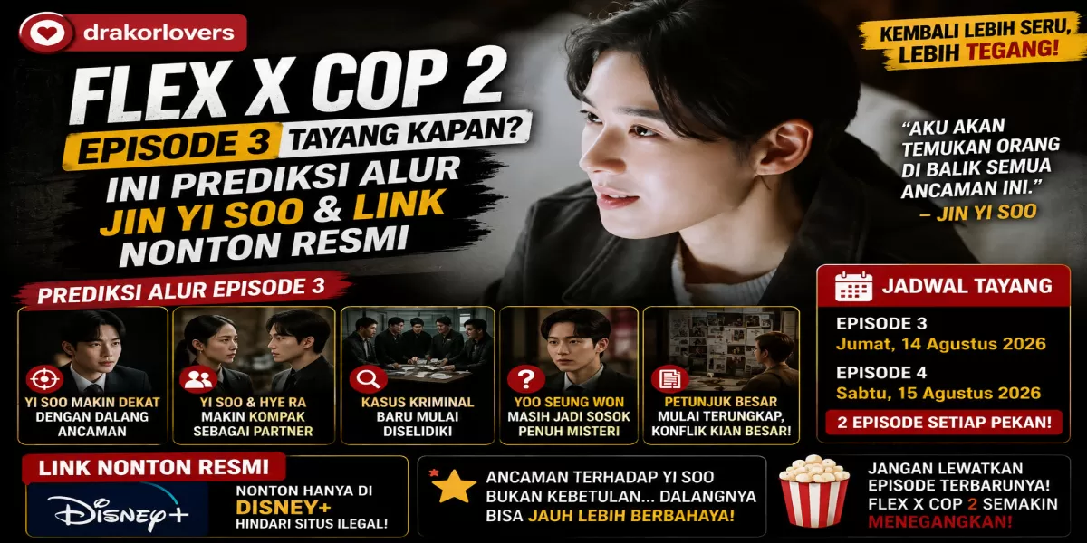 Flex X Cop 2 Episode 3 Tayang Kapan? Ini Prediksi Alur Jin Yi Soo dan Link Nonton Resmi (SBS )