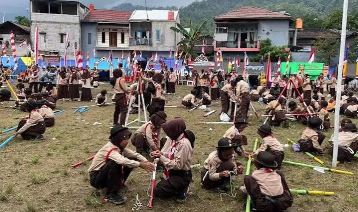 Ilustrasi Lomba Hari Pramuka (Pramuka Jateng)