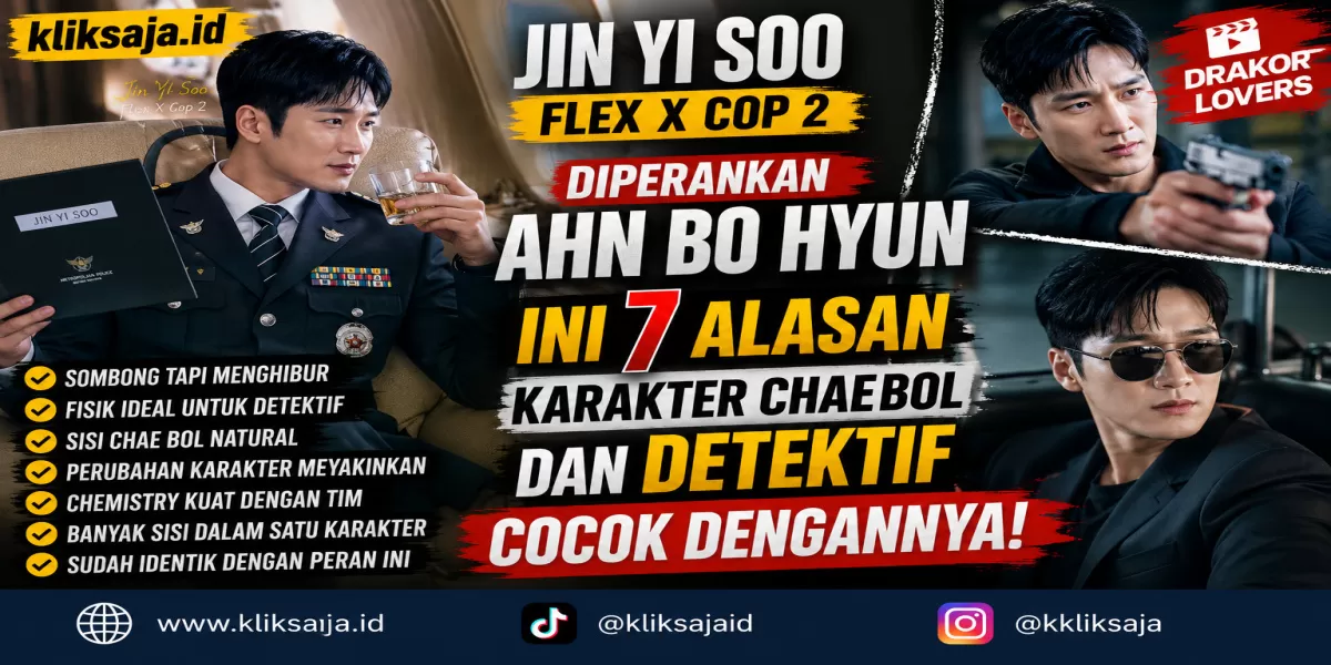Jin Yi Soo Flex X Cop 2 Diperankan Ahn Bo Hyun, Ini 7 Alasan Karakter Chaebol dan Detektif Cocok Dengannya (SBS )