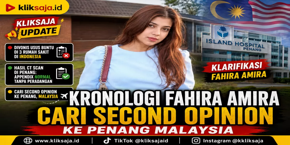 Kronologi Fahira Amira Cari Second Opinion ke Penang Malaysia Usai Didiagnosis Usus Buntu di 3 Rumah Sakit Indonesia (Selebgram Fahira Almira klarifikasi soal konten perbedaan diagnosis dokter Indonesia dan Penang, Malaysia. (Instagram/fahiramira))