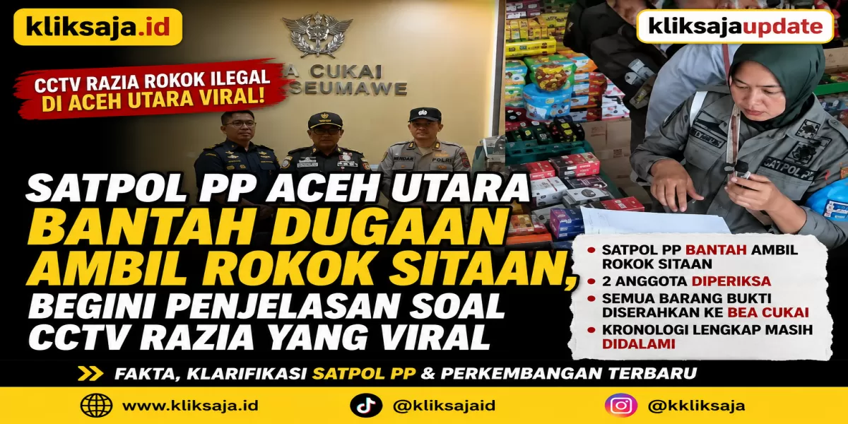 Satpol PP Aceh Utara Bantah Dugaan Ambil Rokok Sitaan, Begini Penjelasan soal CCTV Razia yang Viral di Media Sosial (Mengintip skandal pencurian yang diduga dilakukan oknum Satpol PP di Aceh Utara saat merazia rokok ilegal pada sebuah warung milik warga. (Instagram.com/@medankinian))