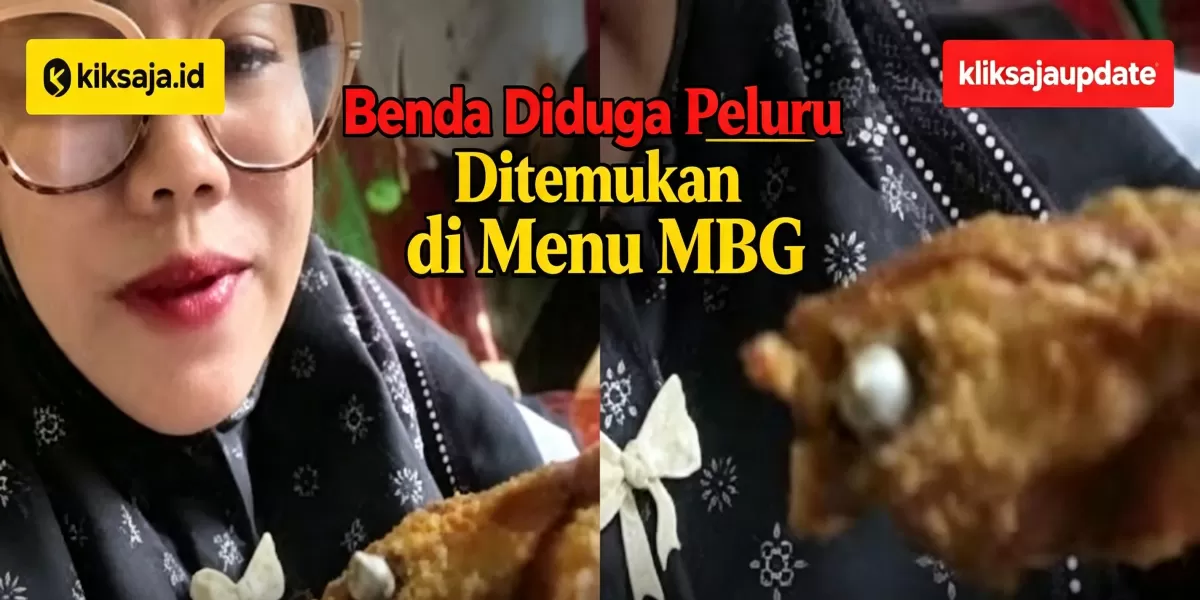 Terungkap Status Kasus Benda Diduga Peluru di Menu MBG Sindangsari, SPPG Disuspend dan Masih Diselidiki (Viral ditemukan benda diduga peluru senapan angin dalam menu MBG di Lampung Utara. (TikTok/indrasegalogalo))