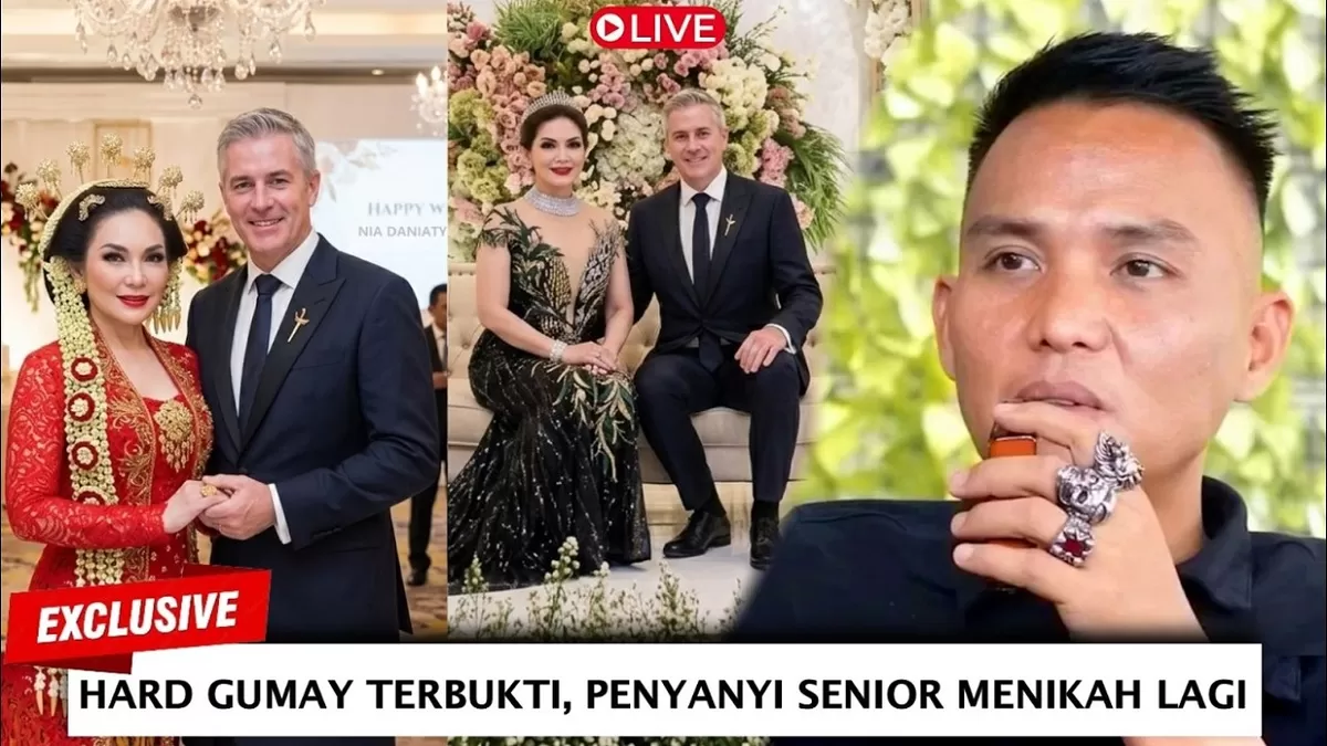 Nia Daniati Menikah dengan Pria Bule, Ramalan Hard Gumai Terbukti Tepat ...
