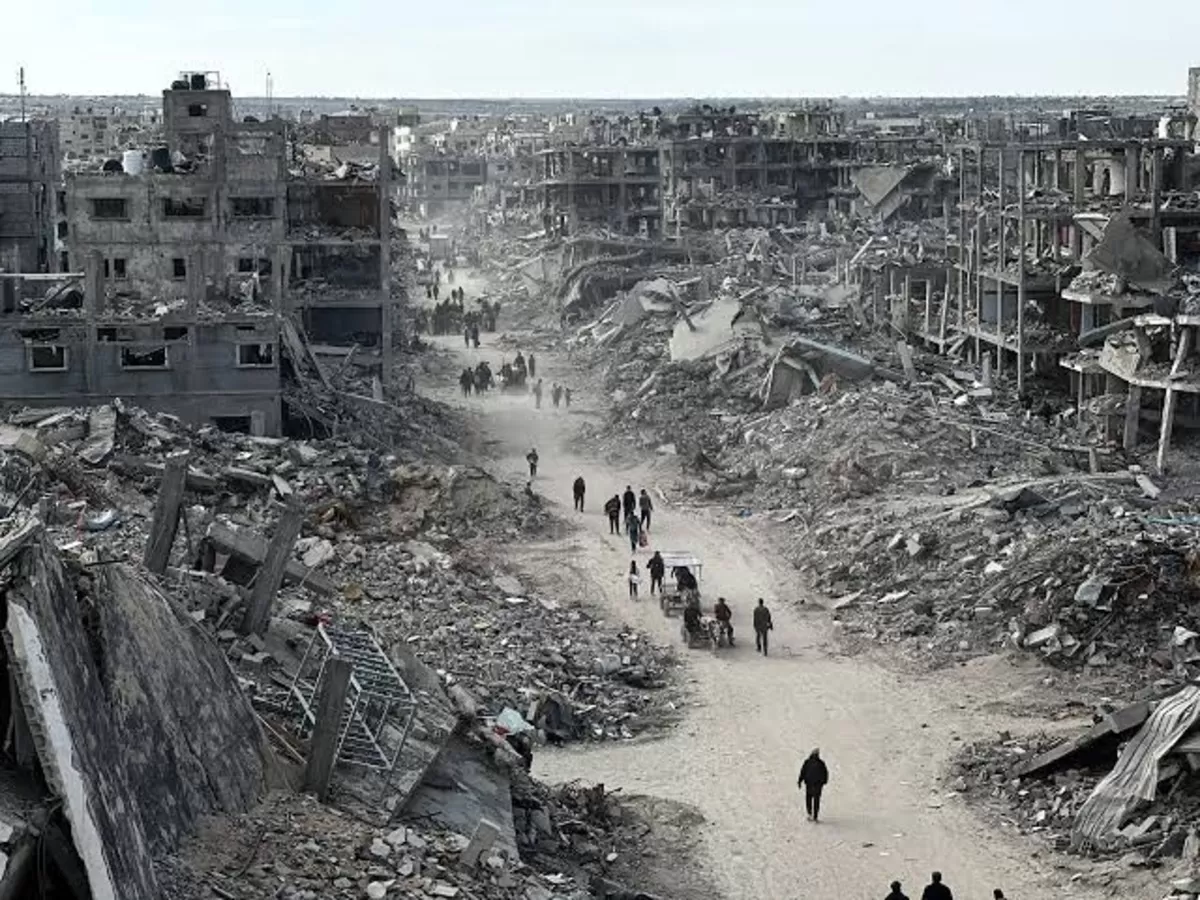 Kondisi Gaza Karena Serangan Israel yang Tak Henti-henti (Foto : Dok. Diakonia)