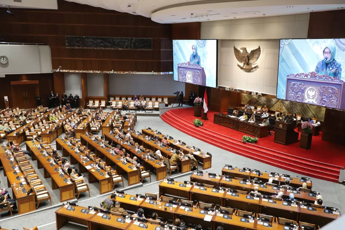Ilustrasi rapat DPR RI. (Istimewa)