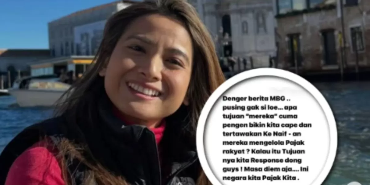 Mengintip penuturan artis Acha Septriasa terkait pengelolaan program makan bergizi gratis (MBG) yang dinilai tengah menuai sorotan warga RI.  (Instagram.com / @mood.jakarta - @septriasaacha)