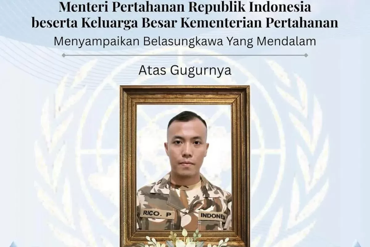 Desakan Keras ke PBB Usai Serangan Israel Tewaskan Prajurit TNI, MPR Minta Sanksi Tegas (Istimewa)