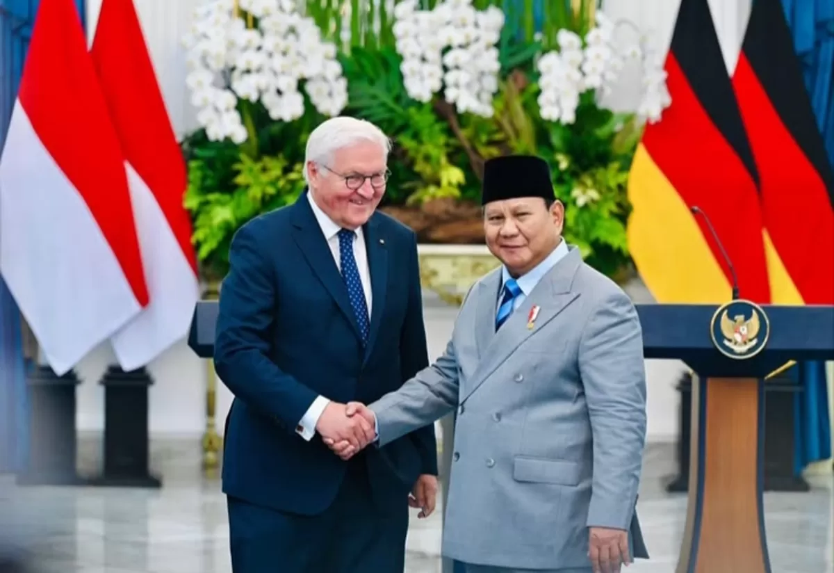 Pertemuan Presiden Prabowo Subianto dengan Presiden Jerman Frank-Walter di Jakarta (Dok. Sekretariat Presiden)