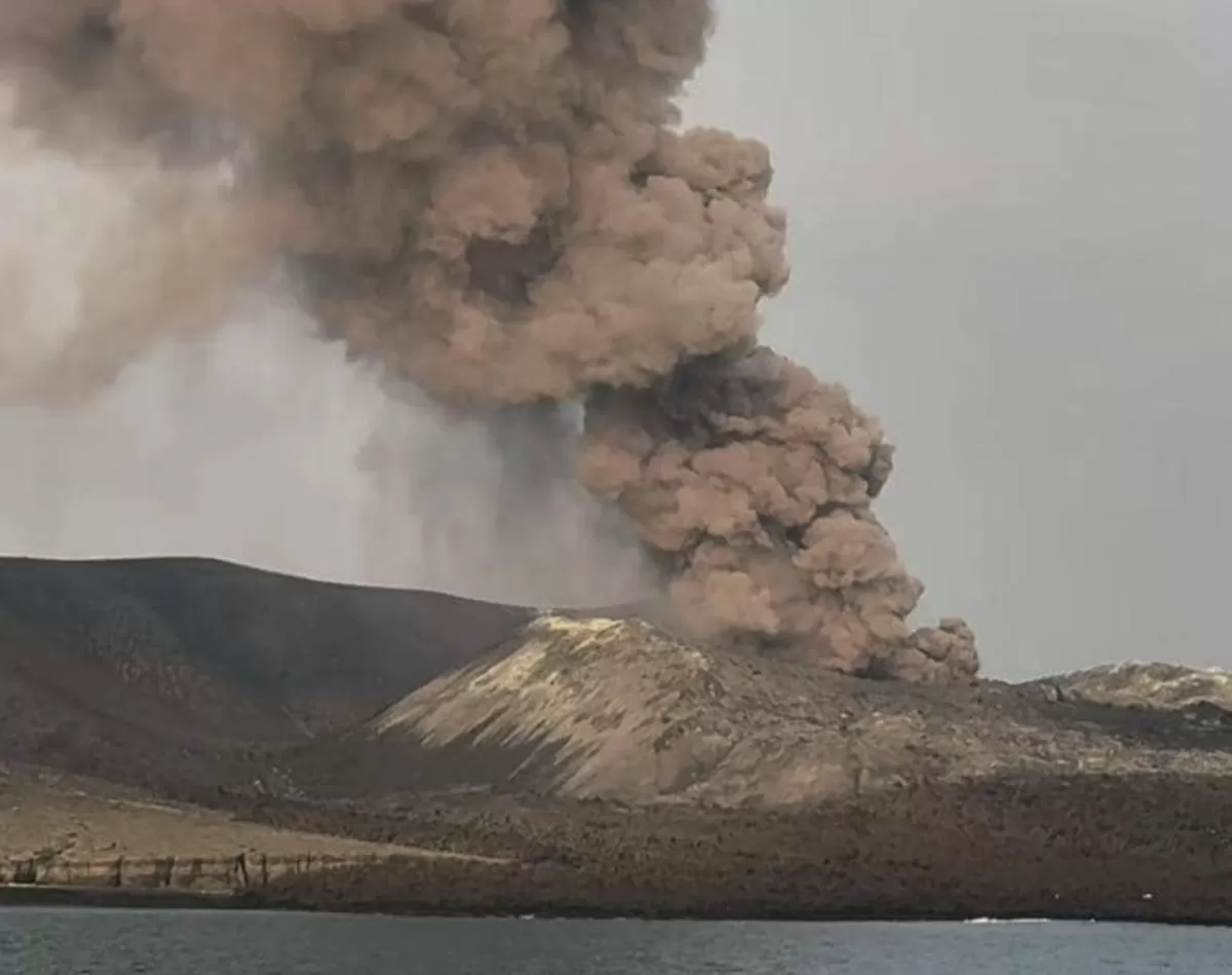 Gunung Anak Krakatau Alami Erupsi (Dok. PVMBKG)