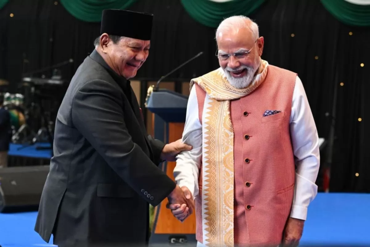 Di Hadapan Narendra Modi, Prabowo Akui Miliki DNA India, Begini Ceritanya (Antara )