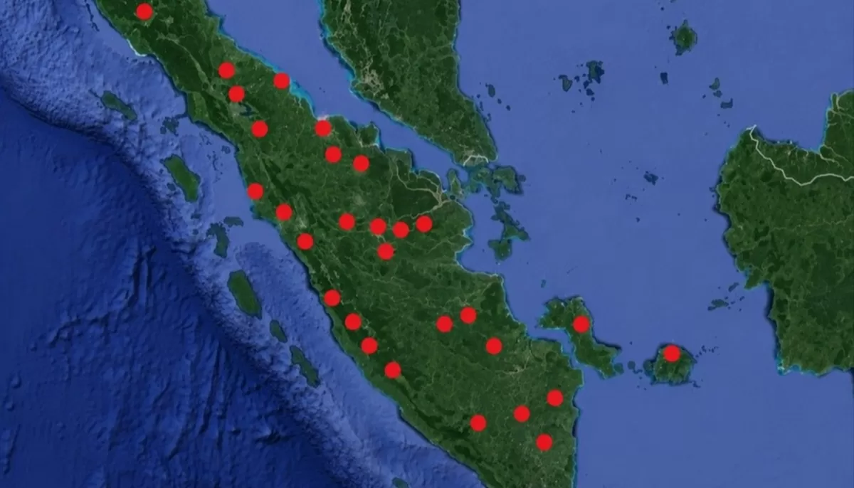 Sumatera Dikepung 2.945 Titik Panas (Dok. Ist)
