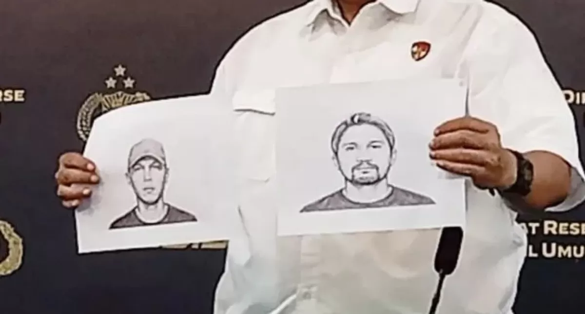 Polisi Bantah Bambang Setiyawan Dikeroyok Kelompok Tertentu, Dua Sketsa Wajah Pelaku Disebar (Antara )