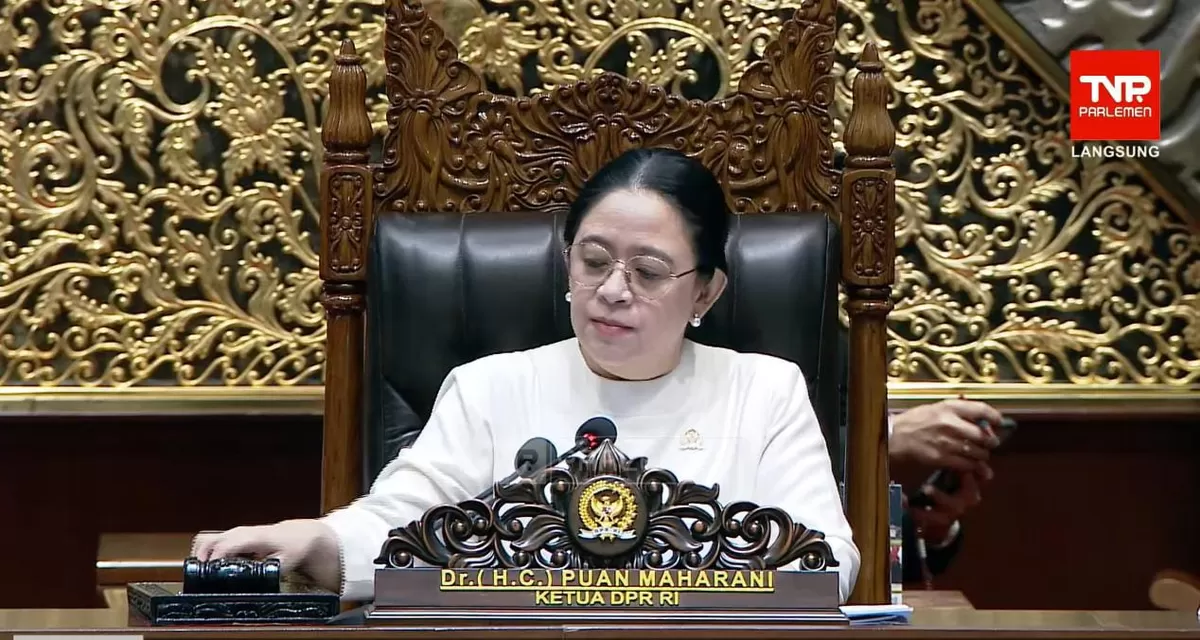 Rapat Paripurna DPR RI (Dok. TVP Parlemen)