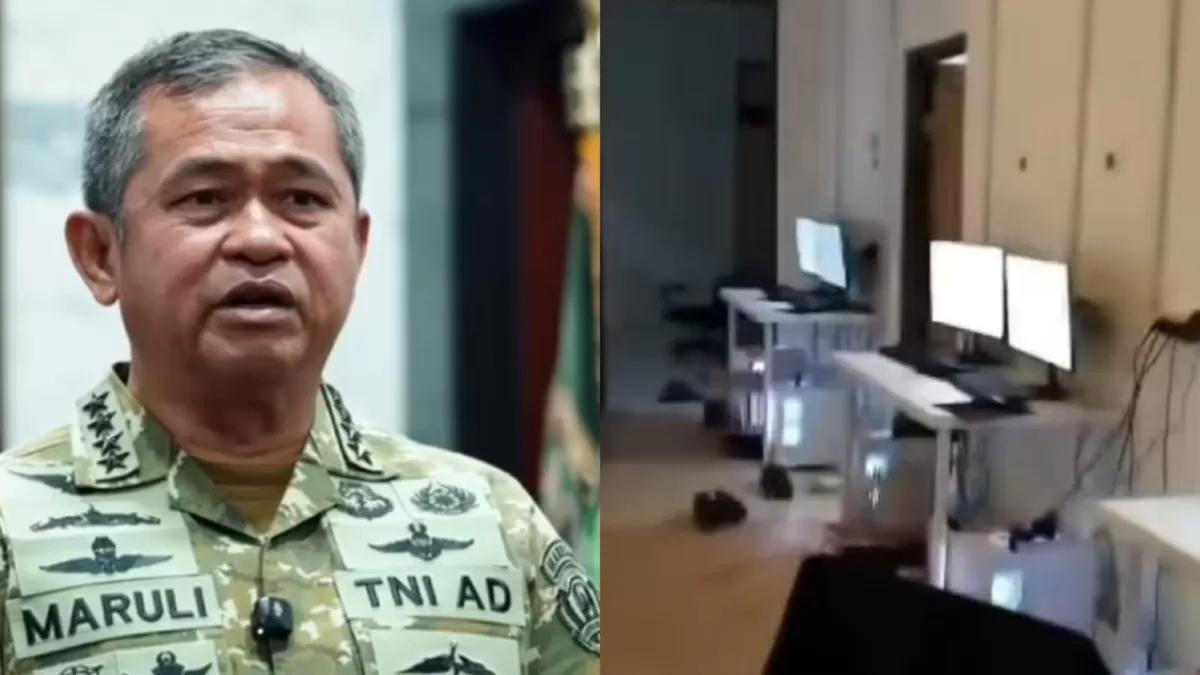 KSAD Maruli Simanjuntak buka suara soal penggerebekan rumdin TNI di Cijantung yang diduga jadi markas judol. (Instagram/sahabat.bm92 - X/murtadhaOne1)