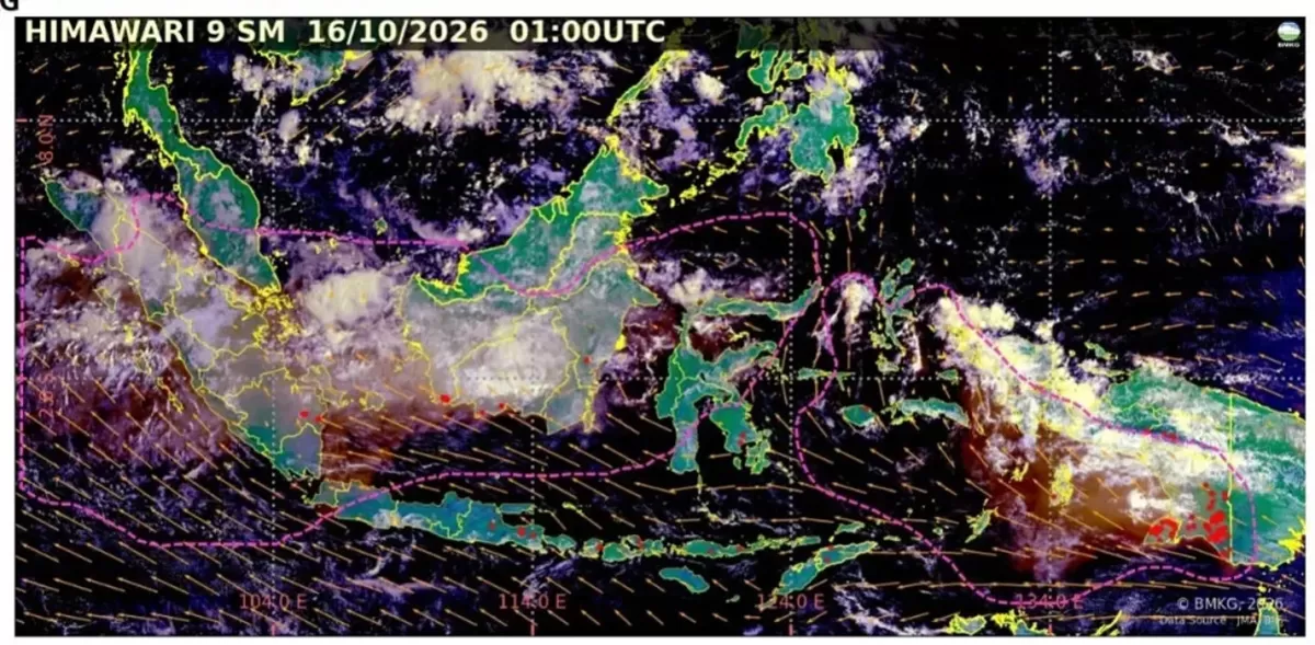 Asap Karhutla mulai terlihat di langit Jakarta-Banten (Dok. Istimewa)