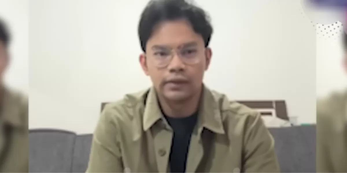 Momen Insanul Fahmi meminta maaf. (YouTube Cumicumi )