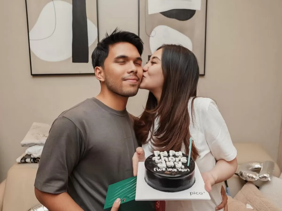 Thariq Halilintar dan Aaliyah Massaid. (Instagram/@aaliyah.massaid)