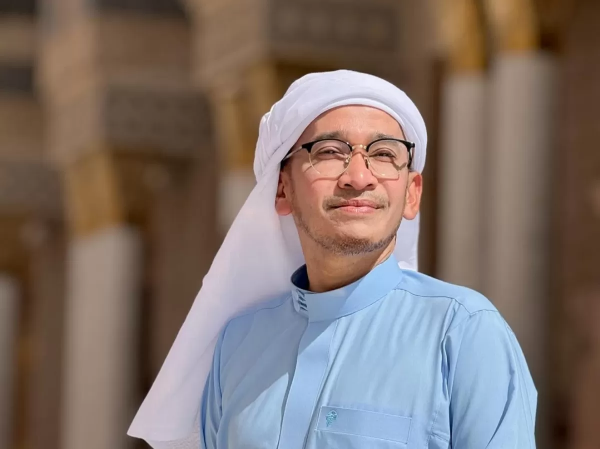 Potret umrah ketiga Ruben Onsu di Tanah Suci. (Instagram/@ruben_onsu)