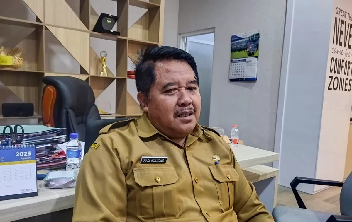 Kadisnaker Jember Hadil Mulyono saat dikonfirmasi. (Dok Diskominfo Jember)