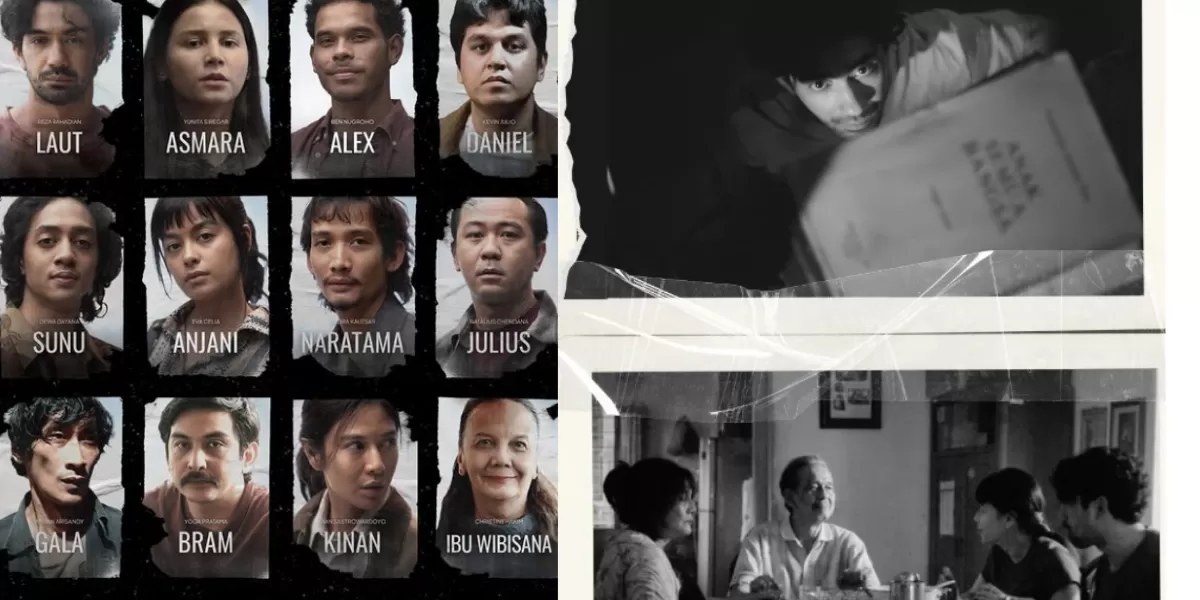Daftar lengkap para pemain di film Laut Bercerita. (Instagram.com/filmlautbercerita)