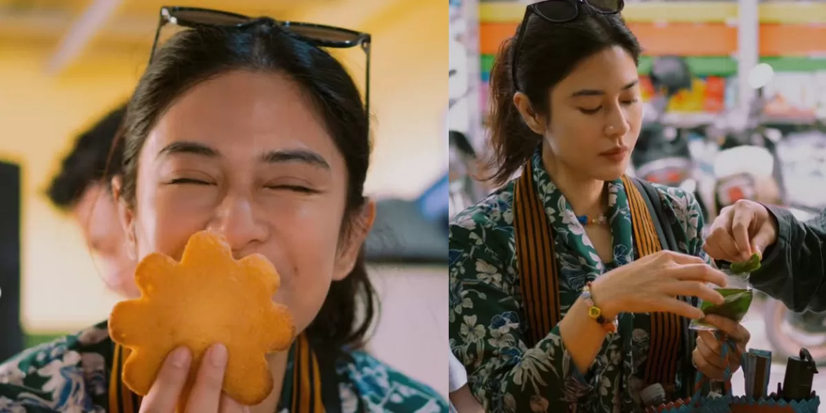 Dian Sastro berperan sebagai Kinan di film Laut Bercerita. (Instagram/ therealdisastr)