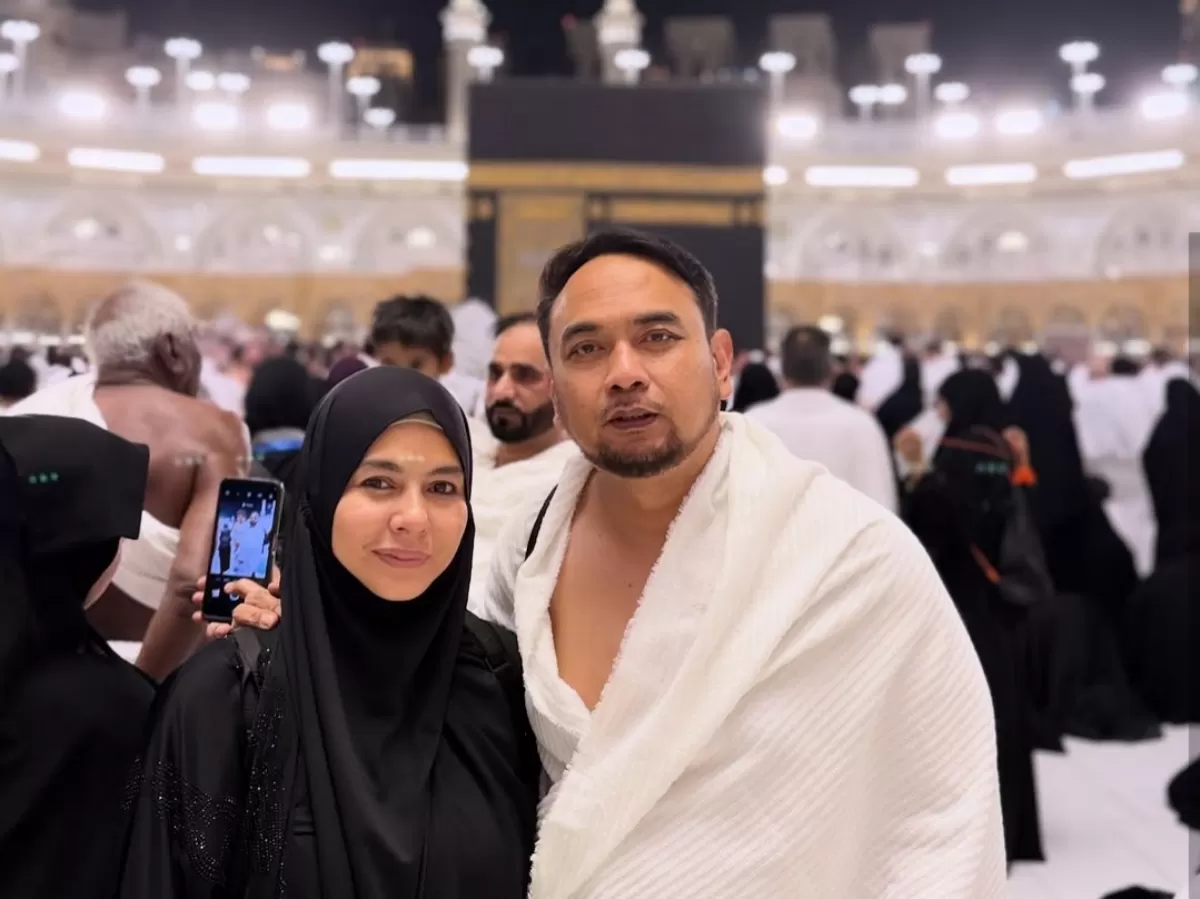 Umrah Meisya Siregar dan Beby Romeo di 2026. (Twibbinize.com/@meisya__siregar)