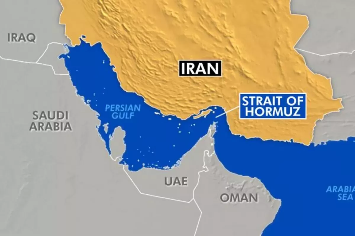 Potret Selat Hormuz yang jadi jalur vital pasokan minyak dunia resmi ditutup pasca serangan Israel ke Iran (X @stockholic)