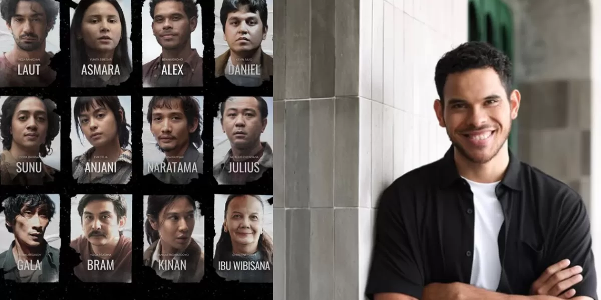 Profil lengkap Ben Nugroho pemeran Alex di film Laut Bercerita. (Instagram/benznugroho/lautbercerita)