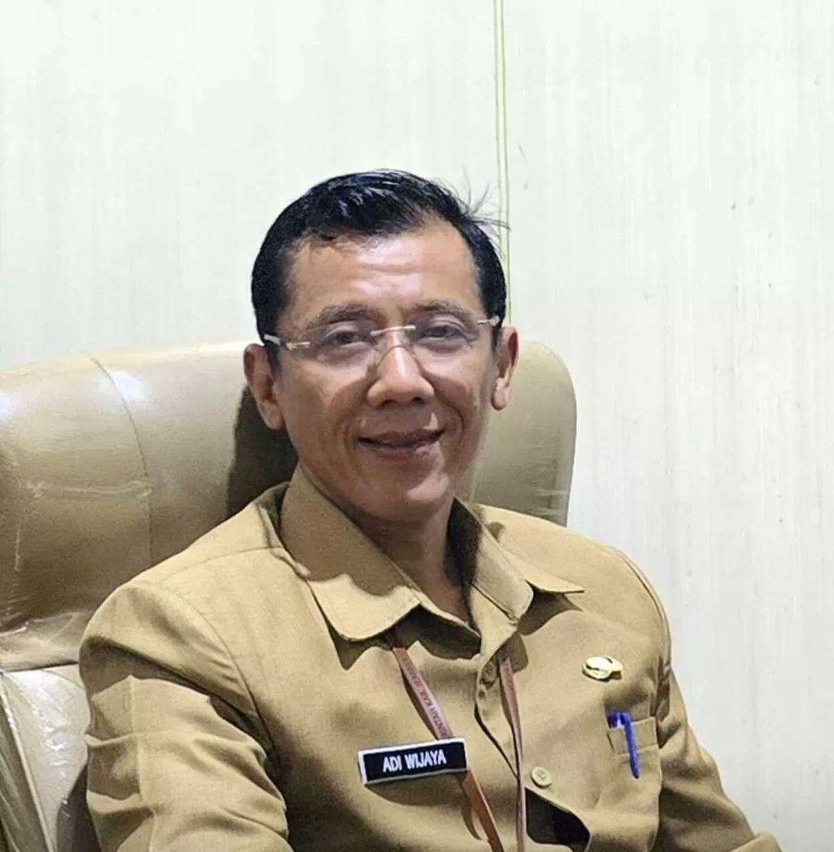 Kepala DPMD Adi Wijaya saat dikonfirmasi. (Dok Pemkab Jember)