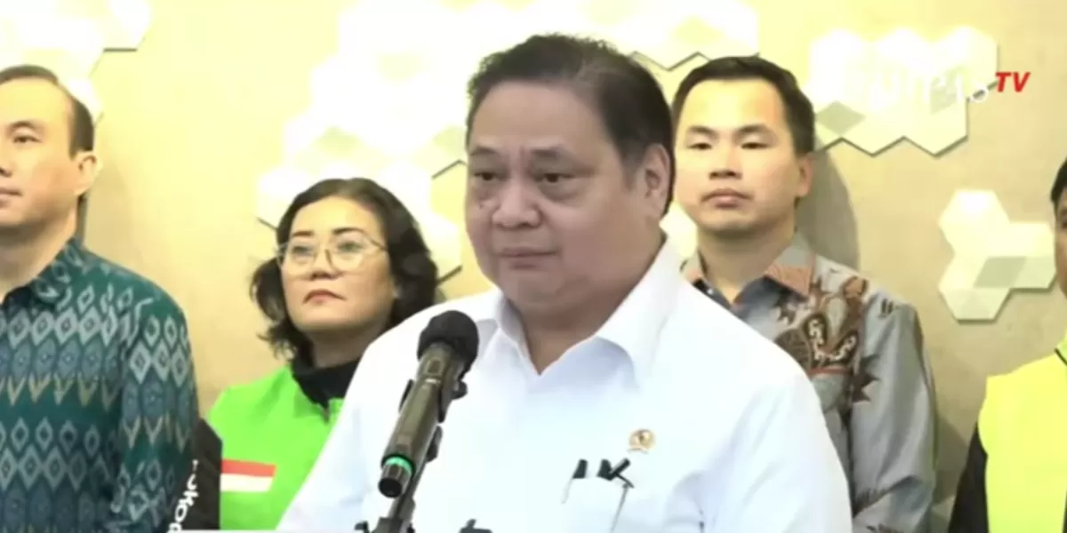 Airlangga Hartarto umumkan THR ASN  (YouTube KOMPASTV )