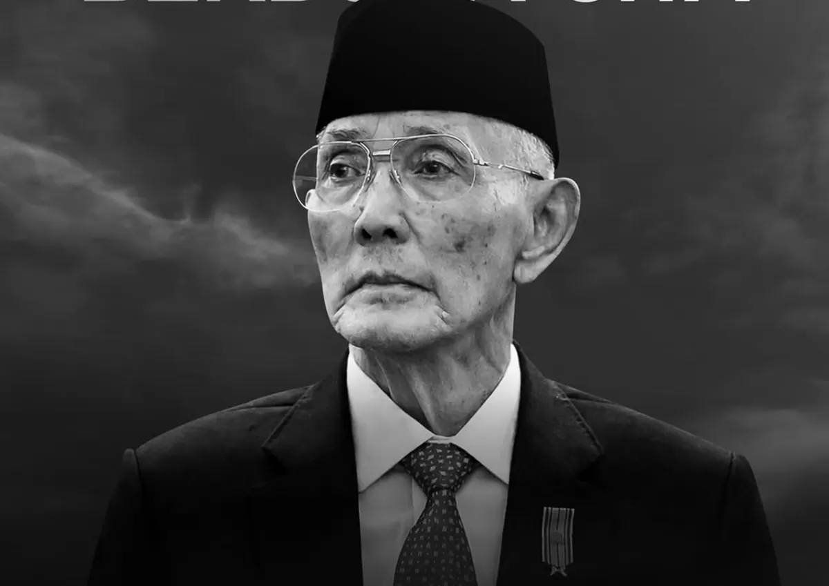 Potret Try Sutrisno, mantan wakil presiden ke-6 RI yang wafat di usia 90 tahun (Instagram/anom_widyantoro)