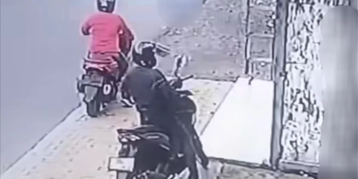 Curanmor di Jember terekam cctv  (Instagram @jember24jam_)