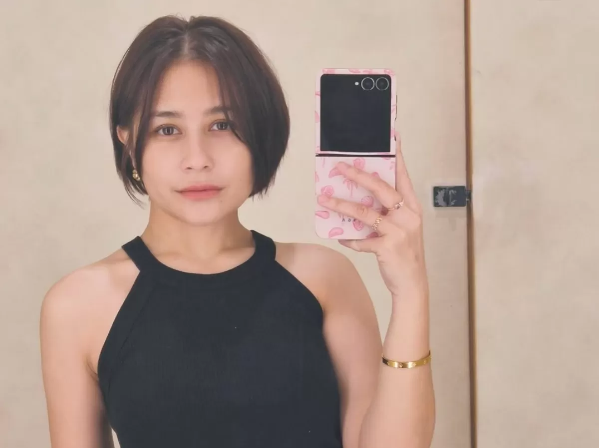 Potret Prilly Latuconsina dengan potongan rambut Pixie Bob. (Instagram/@prillylatuconsina96)