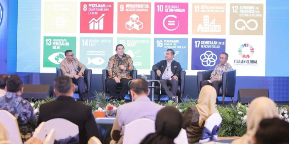IFG menggelar FGD Series #3: Peningkatan GRC dalam Program TJSL BUMN - Three Lines Model dalam Manajemen TJSL BUMN di Financial Hall, Jakarta, pada Rabu, 25 Februari 2026. (Dok. IFG)
