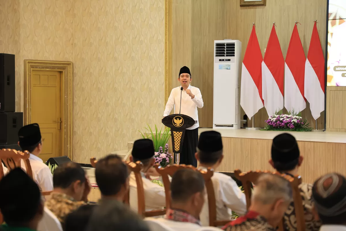 Bupati Gus Fawait saat memberikan paparan. (Dok Diskominfo Jember)