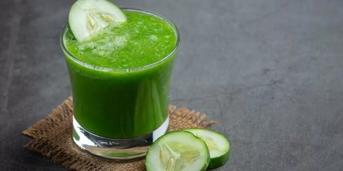 Ilustrasi jus timun dan lemon untuk detox tubuh  (Laman alodokter)