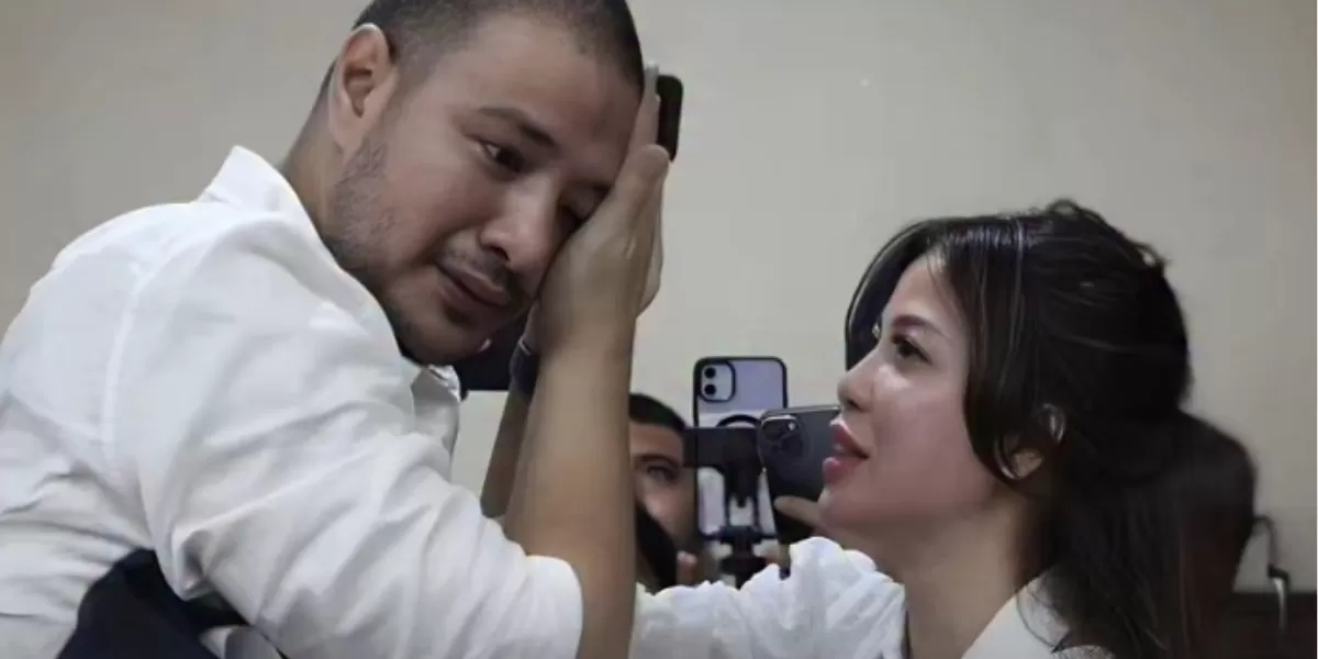 Ammar Zoni dan Kamelia saat masih bersama.  (YouTube Starpro Indonesia )