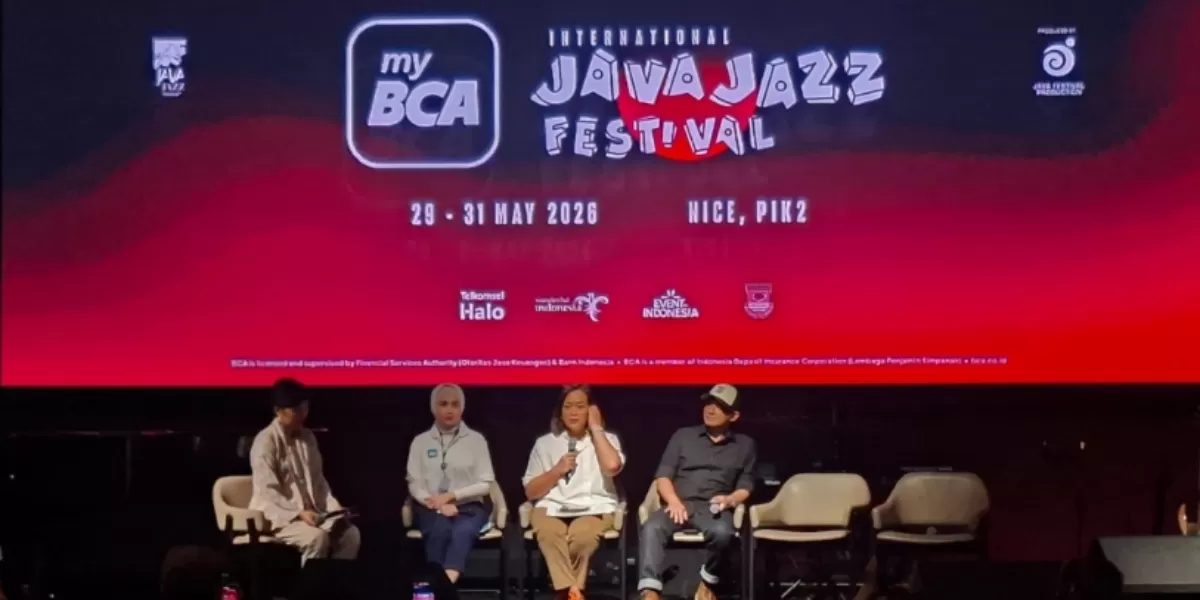myBCA International Java Jazz Festival 2026 siap digelar 29-31 Mei 2026. (Dok. BCA)