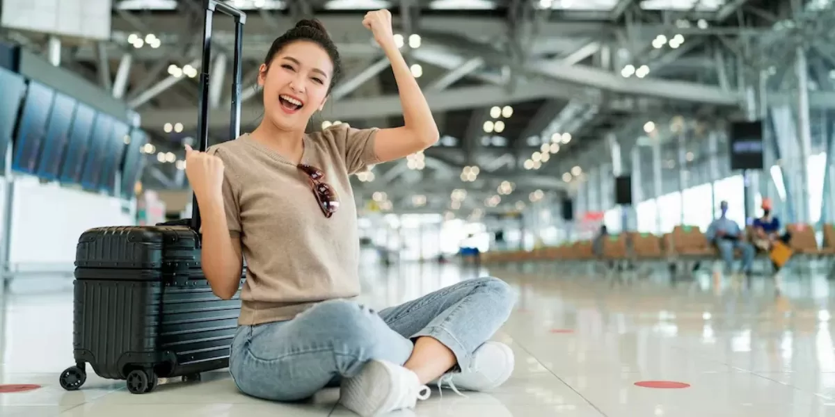 Ilustrasi cewek Mudik sendirian  (Kemenhub )