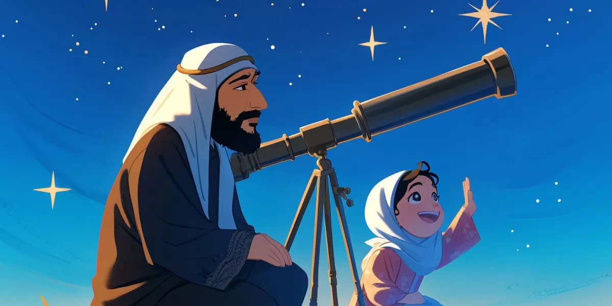 Ilustrasi pemantauan hilal jelang lebaran, penentuan 1 Syawal. (Freepik/freepik)