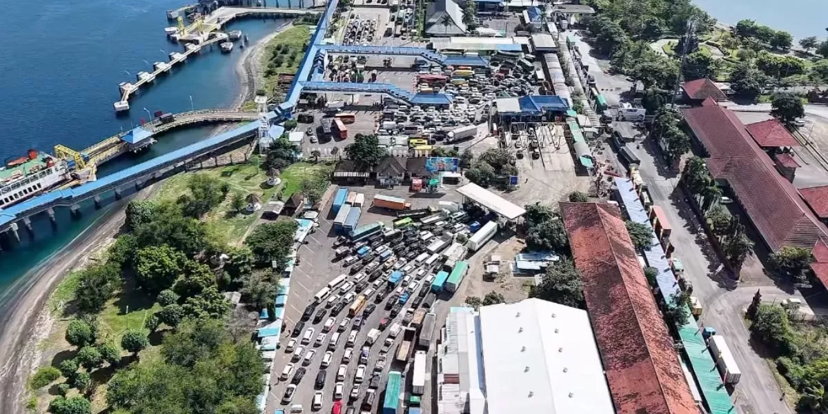 Kondisi Pelabuhan Gilimanuk, Minggu pagi 15 Maret 2026 (Instagram/@polresjembrana_)