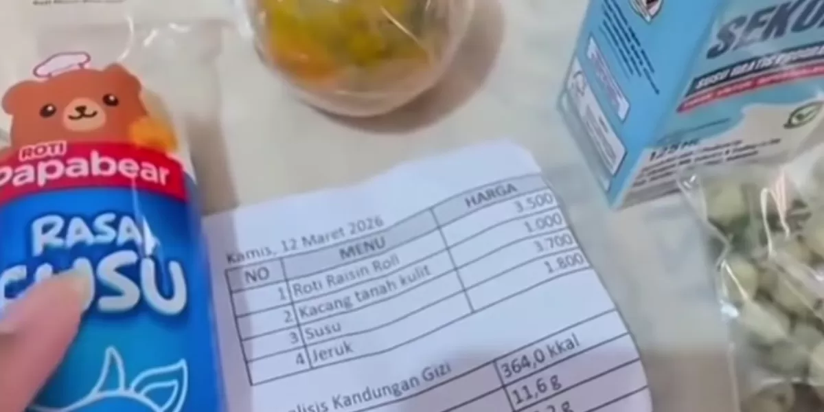 Harga roti untuk MBG di Cianjur tuai sorotan karena disebut tak sesuai pasaran.  ( Instagram/volkinfo)