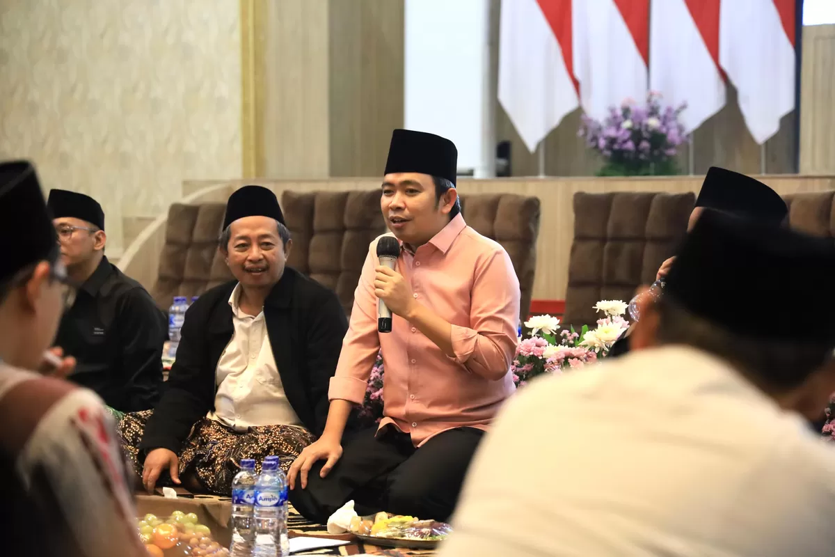 Bupati Jember Gus Fawait saat memberikan sambutan. (Dok Pemkab Jember.)