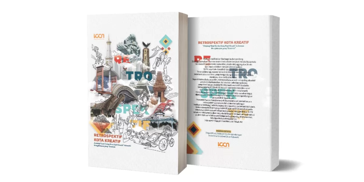 ICCN merilis versi E-Book Retrospektif Kota Kreatif. (Dok. ICCN)