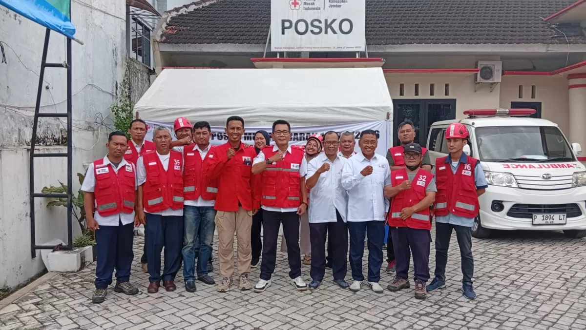 Palang Merah Indonesia (PMI) Kabupaten Jember membuka Posko Lebaran untuk memberikan rasa aman bagi pemudik. (Dok. PMI Jember)